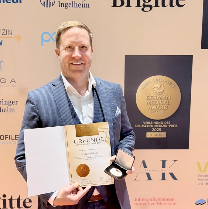 DocToRead erhält German Medical Award 2025